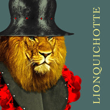 Carica l'immagine nel visualizzatore di Gallery, Vassoio rotondo Lion Quichotte Gangzai Design