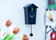 Carica l'immagine nel visualizzatore di Gallery, Orologio a cucu KOOKOO Birdhouse Nero