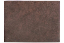 Carica l'immagine nel visualizzatore di Gallery, Tovaglietta 45x33 ecopelle Troja Marrone Scuro