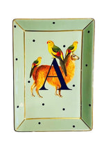 Carica l'immagine nel visualizzatore di Gallery, Portagioie rettangolare svuotatasche Alphabet Yvonne Ellen