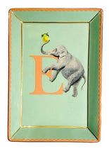 Carica l'immagine nel visualizzatore di Gallery, Portagioie rettangolare svuotatasche Alphabet Yvonne Ellen