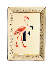 Carica l'immagine nel visualizzatore di Gallery, Portagioie rettangolare svuotatasche Alphabet Yvonne Ellen