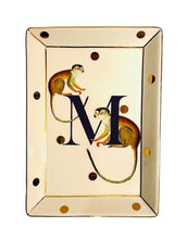 Carica l'immagine nel visualizzatore di Gallery, Portagioie rettangolare svuotatasche Alphabet Yvonne Ellen