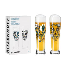 Carica l'immagine nel visualizzatore di Gallery, Set 2 calici Birra cinghiale/tasso RITZENHOFF #4