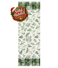 Carica l'immagine nel visualizzatore di Gallery, Runner antimacchia 50x150 Christmas Lapland Verde - Saldi