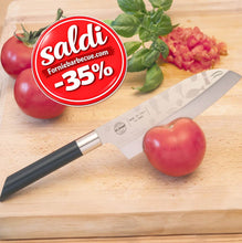 Carica l'immagine nel visualizzatore di Gallery, Coltello Santoku cm.16 Risolì - PREZZO OUTLET -
