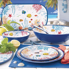 Carica l'immagine nel visualizzatore di Gallery, Servizio tavola in melammina 18pz BORA BORA