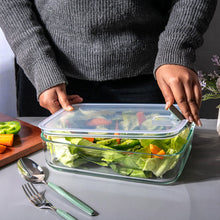 Carica l'immagine nel visualizzatore di Gallery, Contenitore in vetro borosilicato Mepal Easy Clip 24x17x7