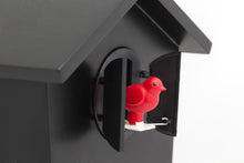 Carica l'immagine nel visualizzatore di Gallery, Orologio a cucu KOOKOO Birdhouse Rosso Limited Edition