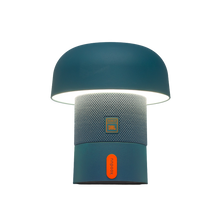Carica l'immagine nel visualizzatore di Gallery, Lampada ricaricabile con altoparlante Bluetooth JBL Sensa Play Mini Ottanio