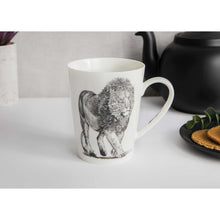 Carica l'immagine nel visualizzatore di Gallery, Tazza alta mug 450ml Leone Africano Ferlazzo collection