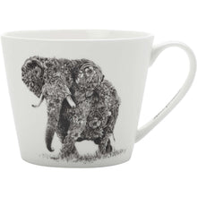 Carica l'immagine nel visualizzatore di Gallery, Tazza mug 450ml Elefante Africano Ferlazzo collection