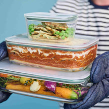 Carica l'immagine nel visualizzatore di Gallery, Contenitore in vetro borosilicato Mepal Easy Clip 28x20x7