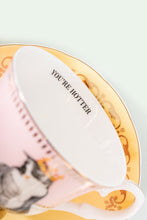 Carica l'immagine nel visualizzatore di Gallery, Set 2 tazze da the con piattino Yvonne Ellen Best Of British