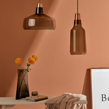 Carica l'immagine nel visualizzatore di Gallery, Vaso per fiori Nude Inca Fumo h20