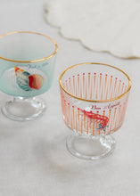 Carica l'immagine nel visualizzatore di Gallery, Set 2 coppette vetro Bon Apetit Yvonne Ellen