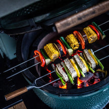 Carica l'immagine nel visualizzatore di Gallery, Spiedo acciaio forgiato a forchetta Churrasco cm.50