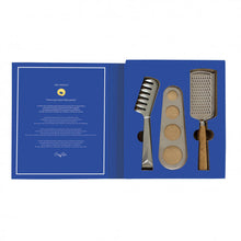 Carica l'immagine nel visualizzatore di Gallery, Set regalo pasta, con porziona pasta, grattuggia e pinze