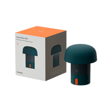 Carica l'immagine nel visualizzatore di Gallery, Lampada ricaricabile con altoparlante Bluetooth JBL Sensa Play Mini Ottanio
