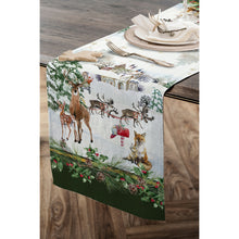 Carica l'immagine nel visualizzatore di Gallery, Runner  antimacchia50x150 Christmas Village