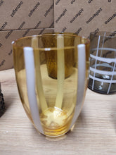 Carica l'immagine nel visualizzatore di Gallery, Bicchiere vetro Melting Pot Set 6 pezzi Grey-Amber
