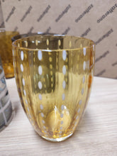 Carica l'immagine nel visualizzatore di Gallery, Bicchiere vetro Melting Pot Set 6 pezzi Grey-Amber