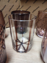 Carica l'immagine nel visualizzatore di Gallery, Bicchiere vetro Melting Pot Set 6 pezzi Amethist
