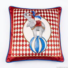 Carica l'immagine nel visualizzatore di Gallery, Cuscino decorativo 45x45 Circus - Elefante