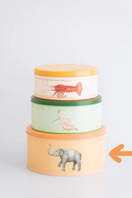 Carica l'immagine nel visualizzatore di Gallery, Scatola metallo tonda elephant big per torta Yvonne Ellen