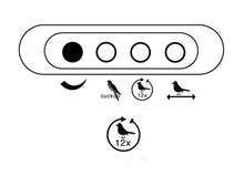 Carica l'immagine nel visualizzatore di Gallery, Orologio a cucu KOOKOO Birdhouse Oro Limited Edition