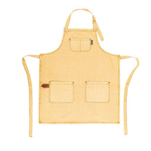 Carica l'immagine nel visualizzatore di Gallery, Grembiule TISECO Havana Denim giallo ocra