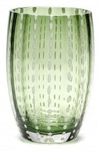 Carica l'immagine nel visualizzatore di Gallery, Bicchiere vetro Melting Pot Set 6 pezzi Green