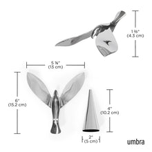 Carica l'immagine nel visualizzatore di Gallery, Apribottiglie design Tipsy acciaio cromato Umbra