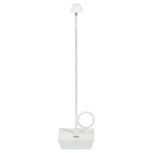 Carica l'immagine nel visualizzatore di Gallery, Lampada led portatile ricaricabile Broggi Bugia bianca