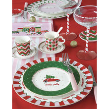 Carica l'immagine nel visualizzatore di Gallery, Set da 4 svuotatasche rotondi CHRISTMAS TWIST