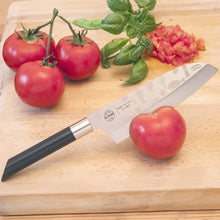 Carica l'immagine nel visualizzatore di Gallery, Coltello Santoku cm.16 Risolì - PREZZO OUTLET -