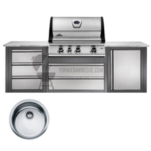 Carica l'immagine nel visualizzatore di Gallery, Cucina per esterno Napoleon Oasis 3 moduli