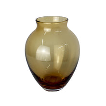 Carica l'immagine nel visualizzatore di Gallery, Vaso in vetro bulbo marrone tortora