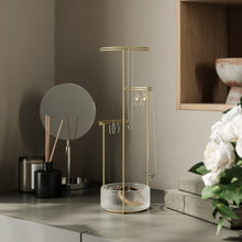 Carica l'immagine nel visualizzatore di Gallery, Portagioie ottone e vetro Tesora Jeverly Stand Umbra