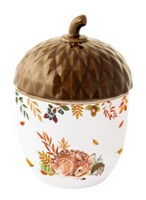 Carica l'immagine nel visualizzatore di Gallery, Barattolo con coperchio a forma di ghianda Ø11x16h Forest Dream