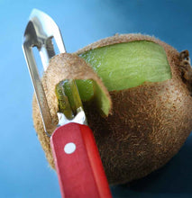Carica l'immagine nel visualizzatore di Gallery, Pelapatate microdentato Opinel Rosso