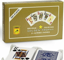 Carica l'immagine nel visualizzatore di Gallery, Carte da gioco Modiano Golden Trophy Ramino
