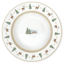 Carica l'immagine nel visualizzatore di Gallery, Piatto fondo in porcellana Ø21,5cm WHITE FOREST