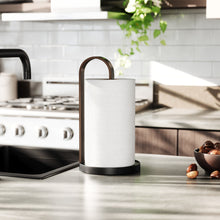 Carica l'immagine nel visualizzatore di Gallery, Portarotolo Bellwood noce scuro