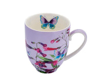 Carica l'immagine nel visualizzatore di Gallery, Tazza mug 400ml con sottobicchiere "Perennial Penstemons" by Gabby Malpas
