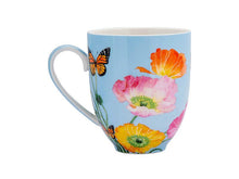 Carica l'immagine nel visualizzatore di Gallery, Tazza mug 400ml con sottobicchiere "Field of Poppies" by Gabby Malpas