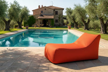 Carica l'immagine nel visualizzatore di Gallery, Chaise longue per esterno in tessuto 3D Arancio