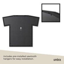 Carica l'immagine nel visualizzatore di Gallery, Cornice da parete per maglietta T-Frame Small Umbra