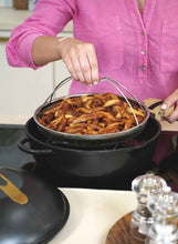 Carica l'immagine nel visualizzatore di Gallery, Casseruola multiuso 8 in 1 Cookut La Favolosa Ø28 - Nero Meteore