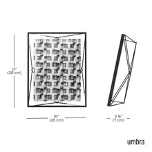 Carica l'immagine nel visualizzatore di Gallery, Cornice portafoto 20x25 Prisma nera